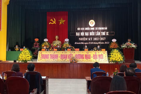 Hội CCB huyện Yên Khánh hoàn thành chỉ đạo Đại hội điểm  Hội CCB cấp cơ sở nhiệm kỳ 2022-2027.
