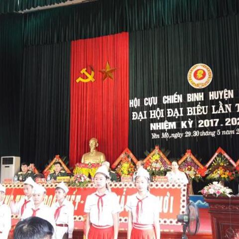 Đại Hội đại biểu Cựu chiến binh huyện Yên Mô lần thứ VI nhiệm kỳ 2017- 2022
