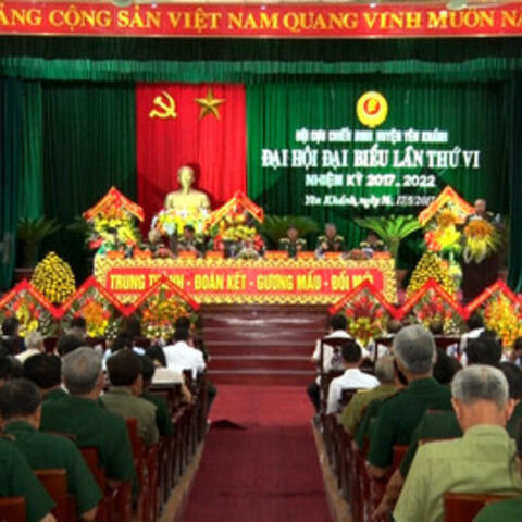 Đại Hội đại biểu Cựu chiến binh huyện Yên Khánh lần thứ VI nhiệm kỳ 2017- 2022